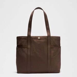 Lululemon Daily Multi-Pocket Tote Bag 20L- Walnut Crunch/Walnut Crunch